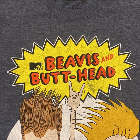 Beavis and Butt-Head t-shirt gray small - Picture 2 of 7